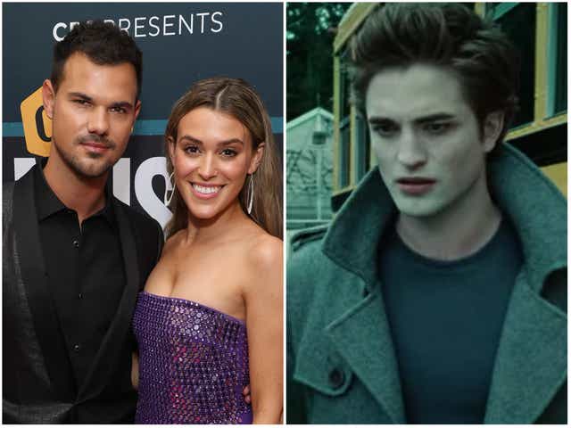 <p>Taylor Lautner, Taylor Dome and Edward Cullen</p>