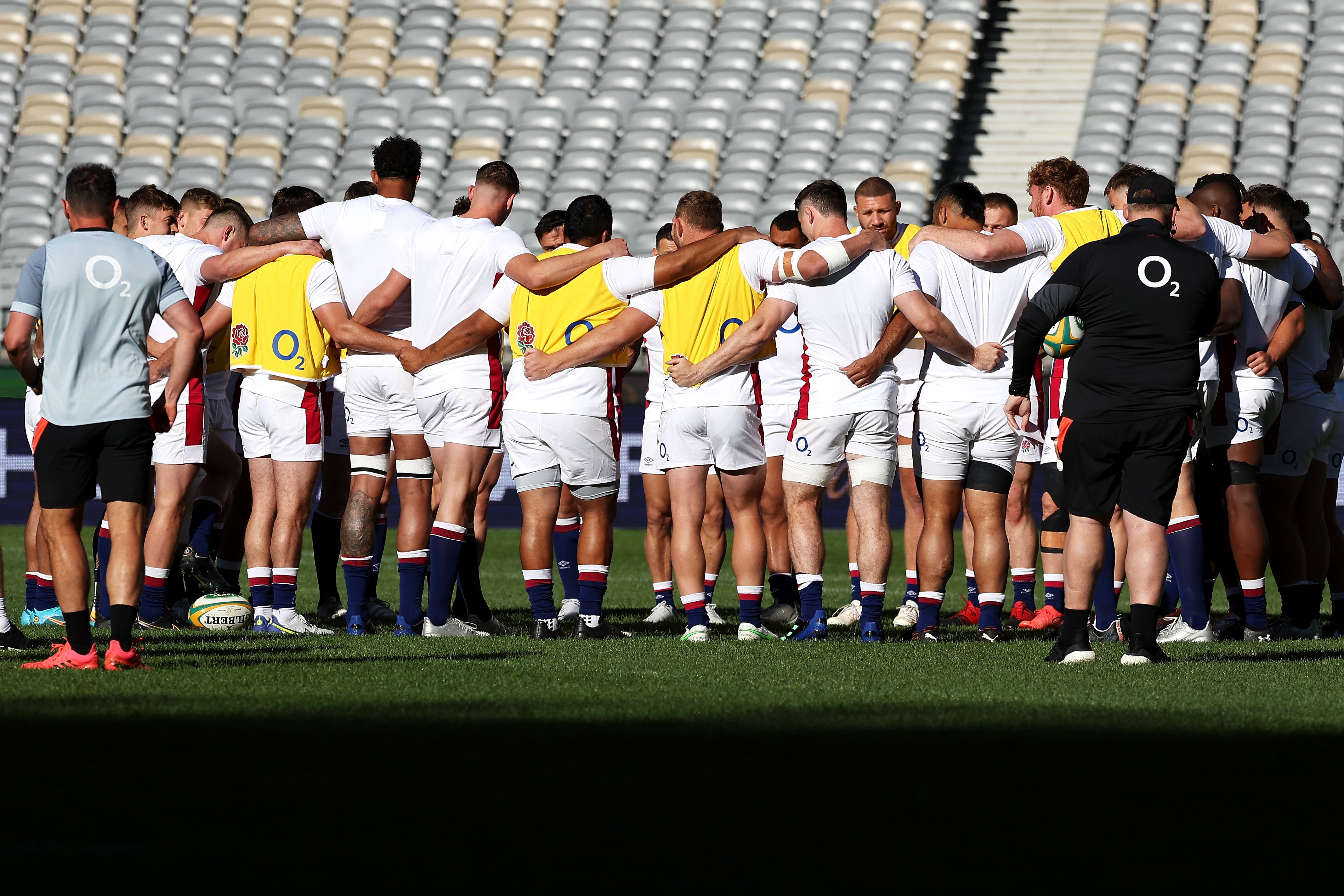 The captain’s run at Optus Stadium where England can expect a very difficult game