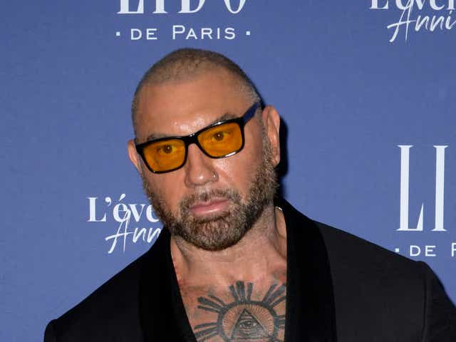 <p>Dave Bautista photographed in 2021</p>