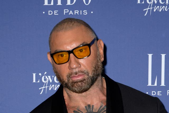 <p>Dave Bautista photographed in 2021</p>