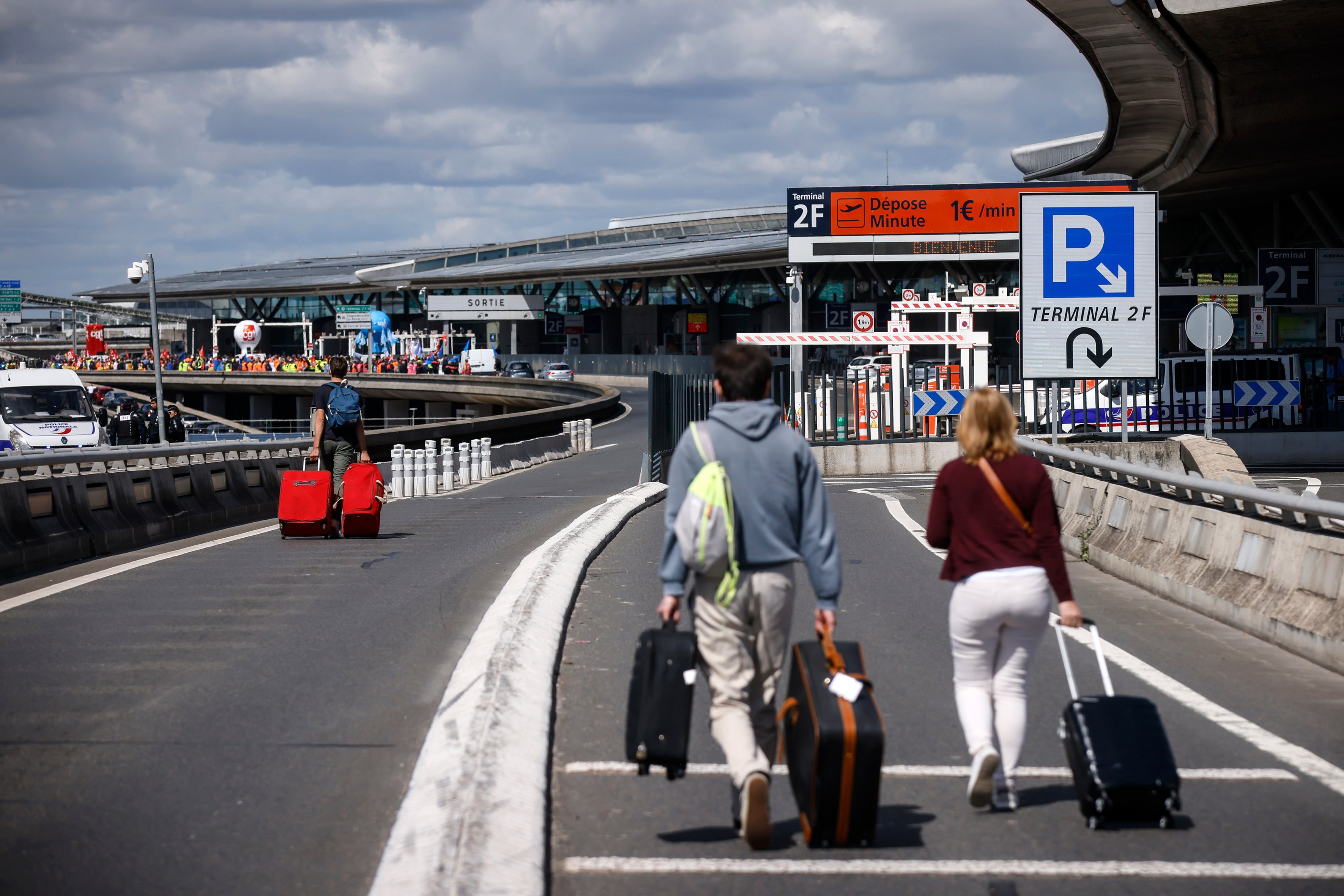 France Airport Strike