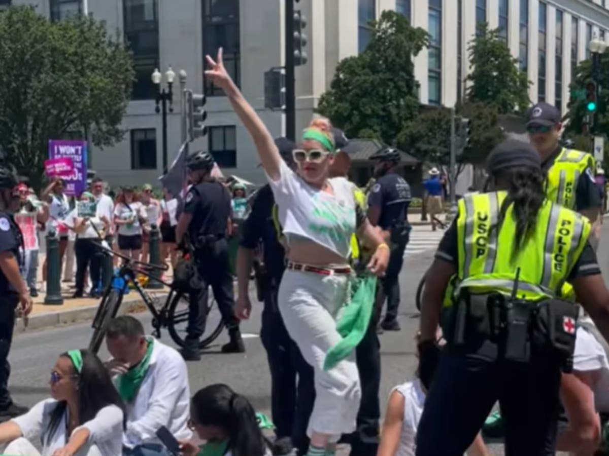 Busy Philipps: Actor arrested while protesting Roe v Wade ruling outside the Supreme Court