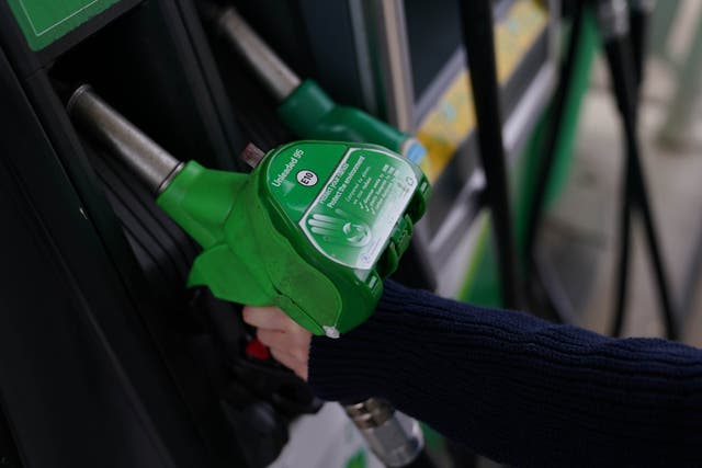 Supermarket fuel retailers have stopped cutting pump prices to encourage customers into their stores, motorists were warned (Joe Giddens/PA)