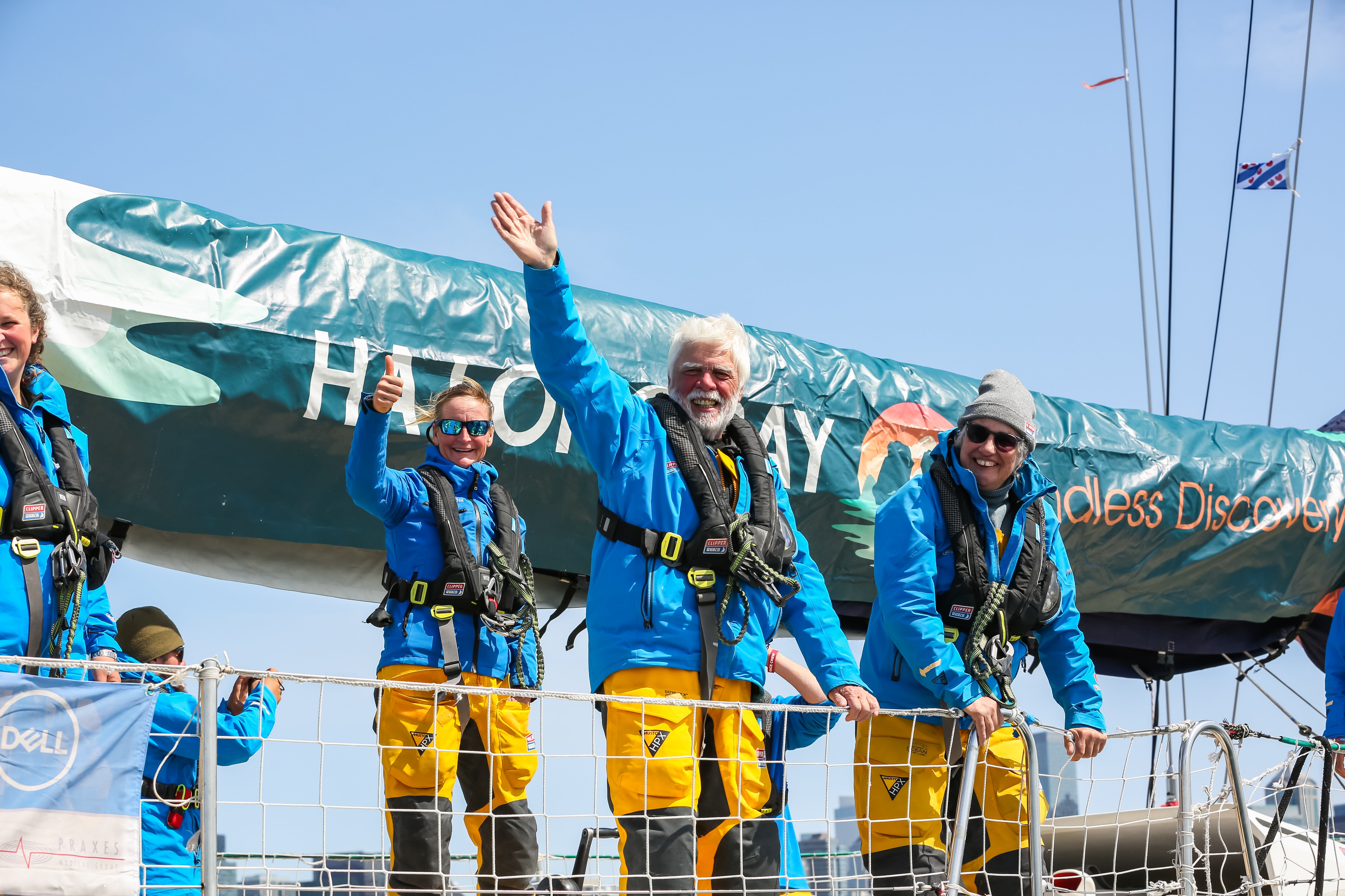 Gerard Doherty will have spent 80 days at sea when he arrives in his native Derry city (Jean-Marcus_Strole Photography/ClipperRace/PA)