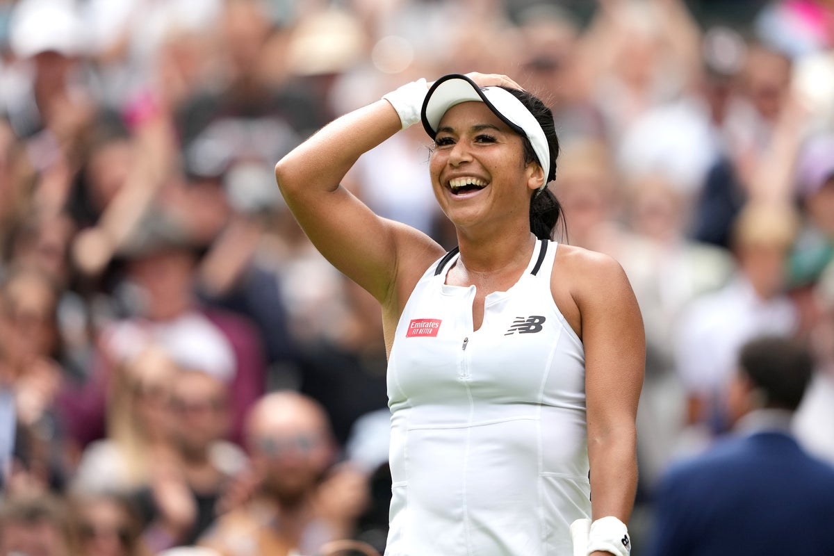 Heather Watson through to the fourth round at a grand slam for the first time