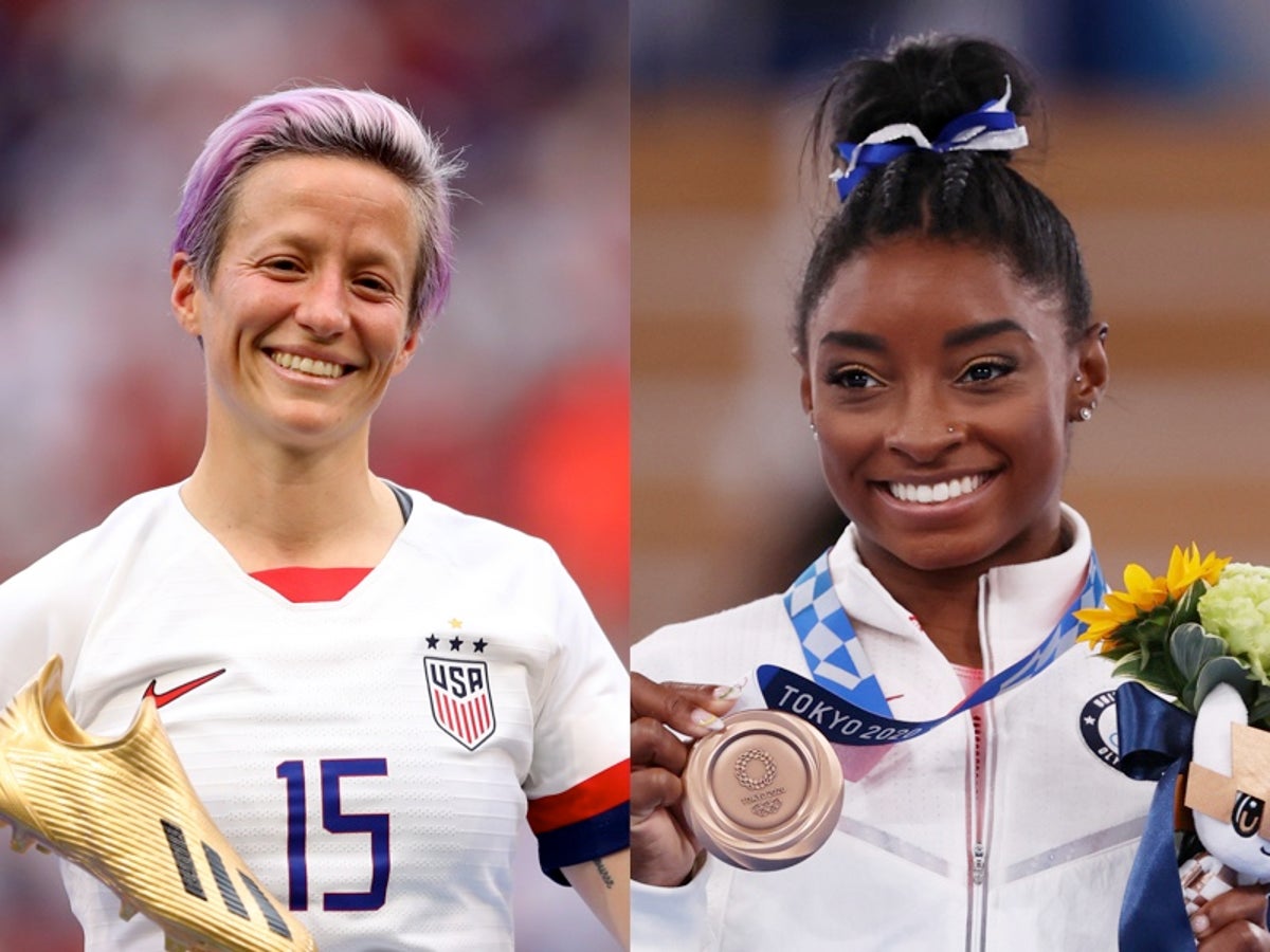 Simone Biles and Megan Rapinoe named as recipients of Presidential Medal of Freedom