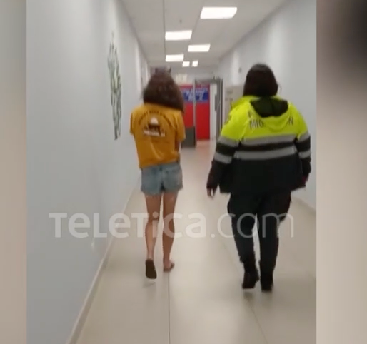 Teletica.com obtained video of Kaitlin Armstrong after her arrest in Costa Rica