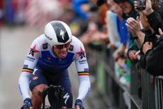 Yves Lampaert claims surprise win on opening Tour de France stage in wet Copenhagen