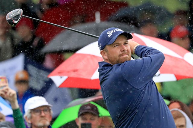 Shane Lowry birdied his last four holes to make the cut in the Horizon Irish Open at Mount Juliet (Donall Farmer/PA)