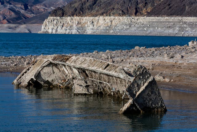 Lake Mead-WWII Boat