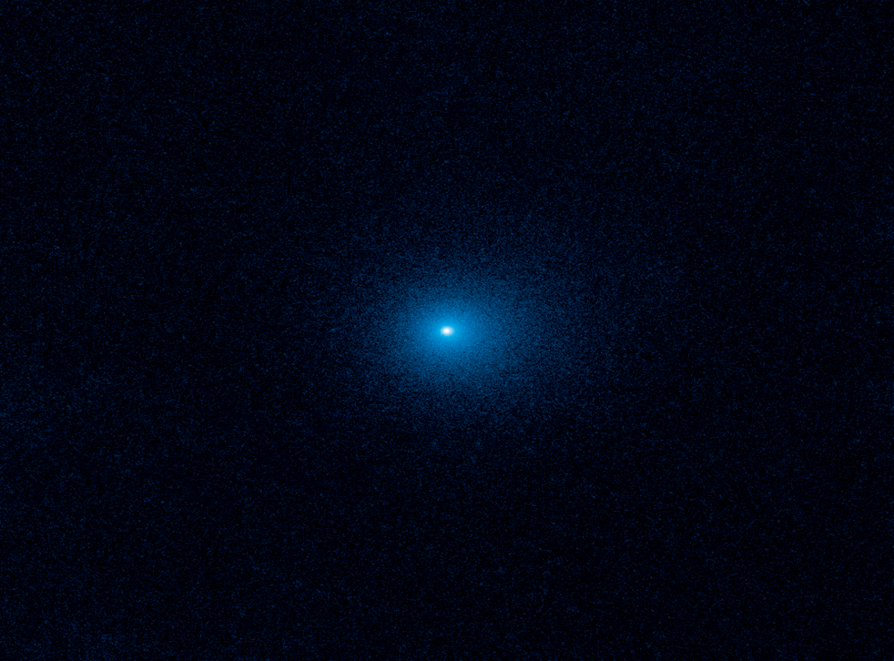 <p>A Hubble Space Telescope Image of comet C/2017 K2  (PanSTARRS) </p>