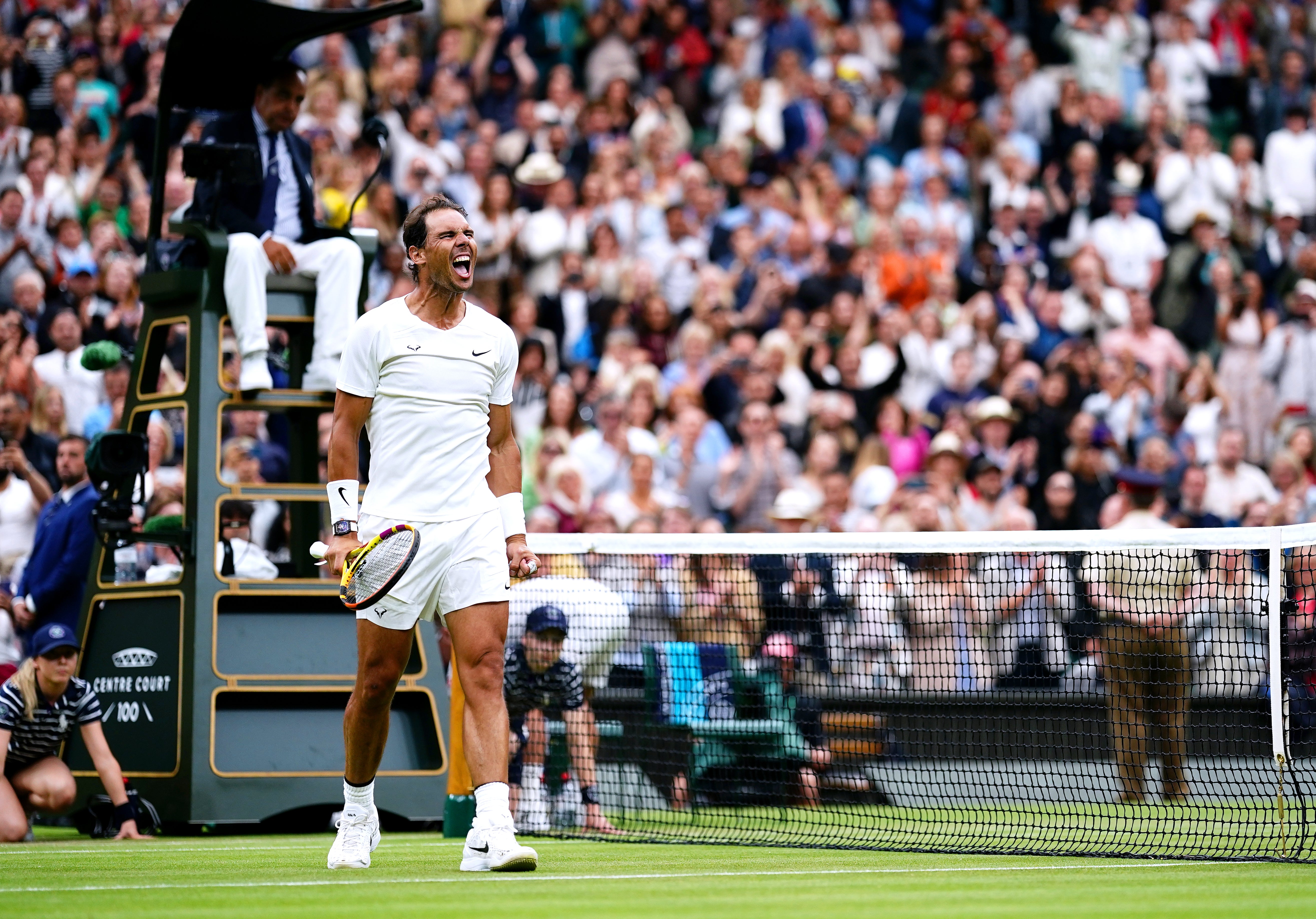 Rafael Nadal will be in third round action at Wimbledon on Saturday (Aaron Chown/PA)