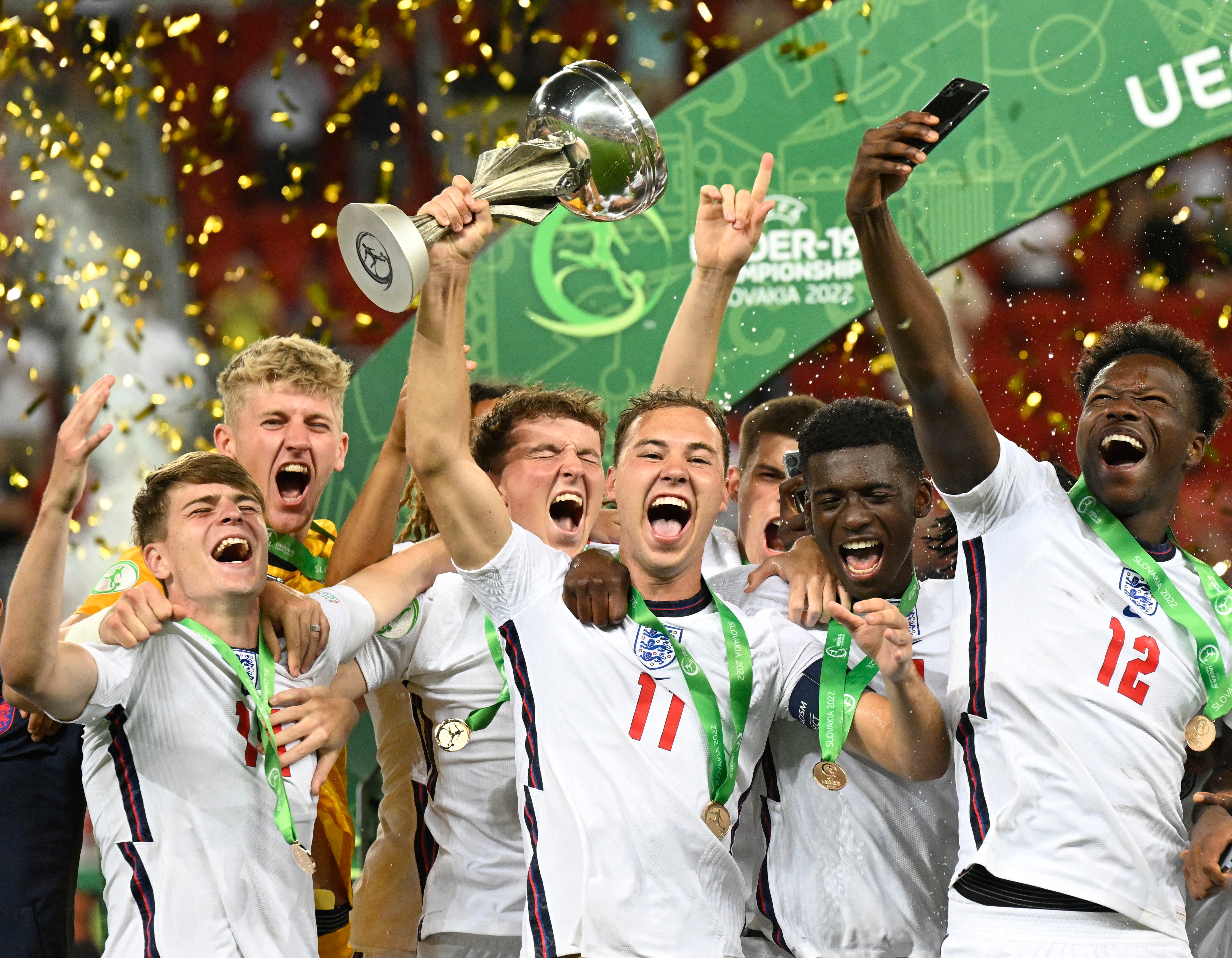 England’s Under-19s are European champions