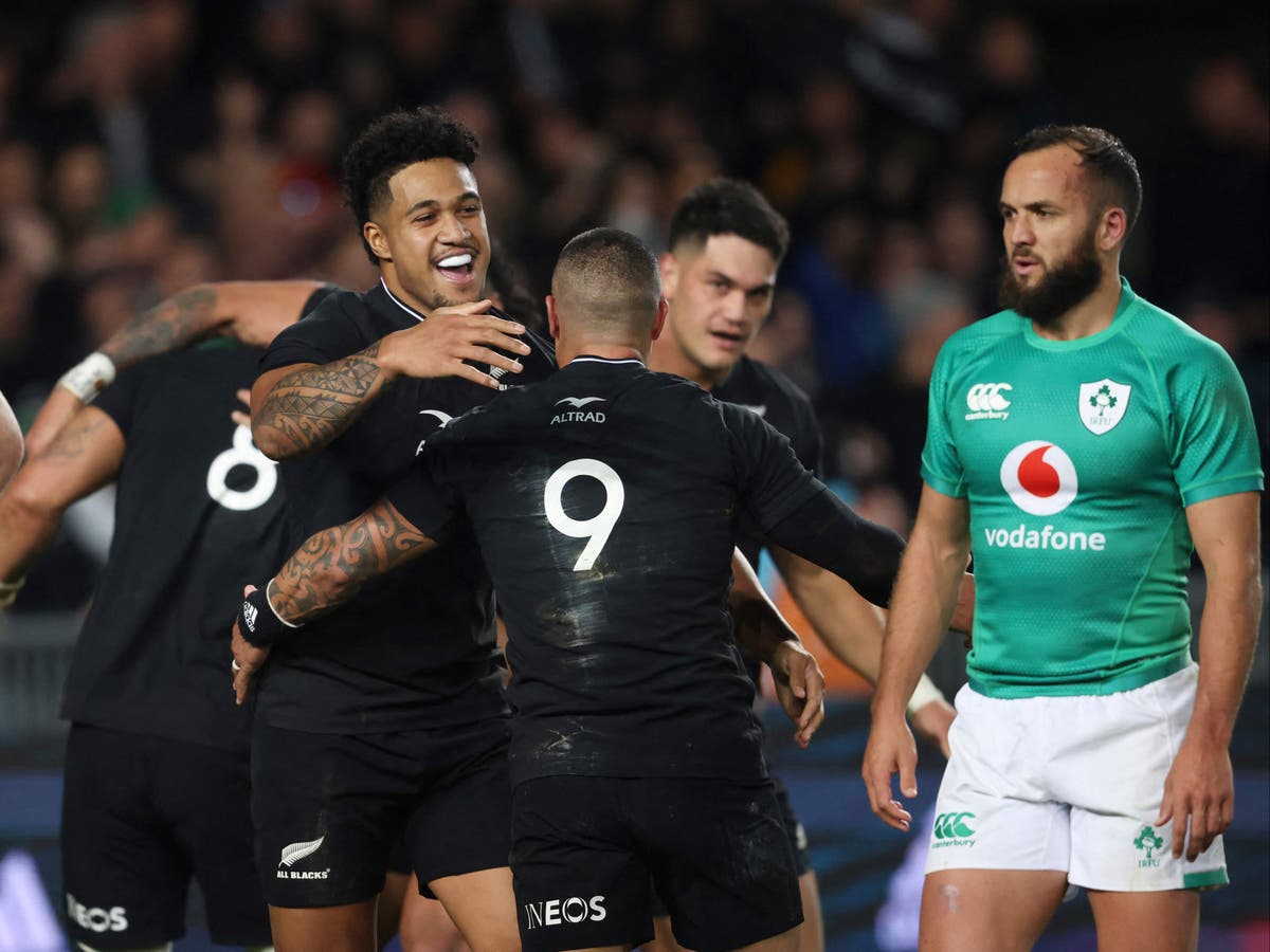 New Zealand vs Ireland LIVE rugby: Result and reaction as All Blacks cruise to win after Ardie Savea tries - The Independent