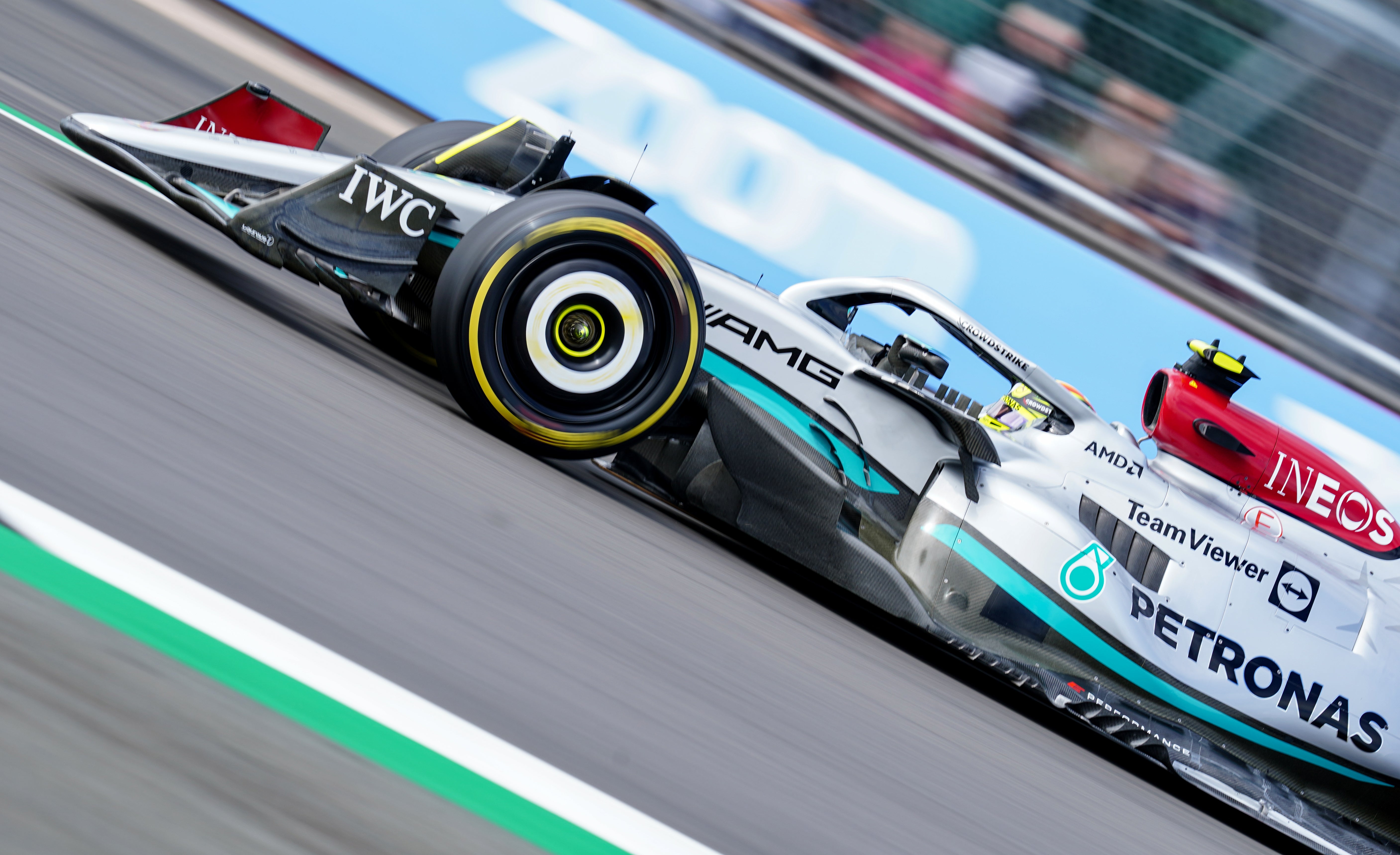 Lewis Hamilton finished fifth in final practice (David Davies/PA)