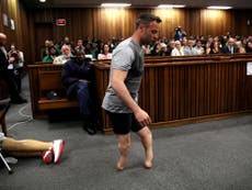 Oscar Pistorius meets father of murdered partner Reeva Steenkamp in parole bid