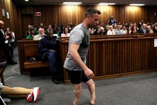 Oscar Pistorius meets father of murdered partner Reeva Steenkamp in parole bid