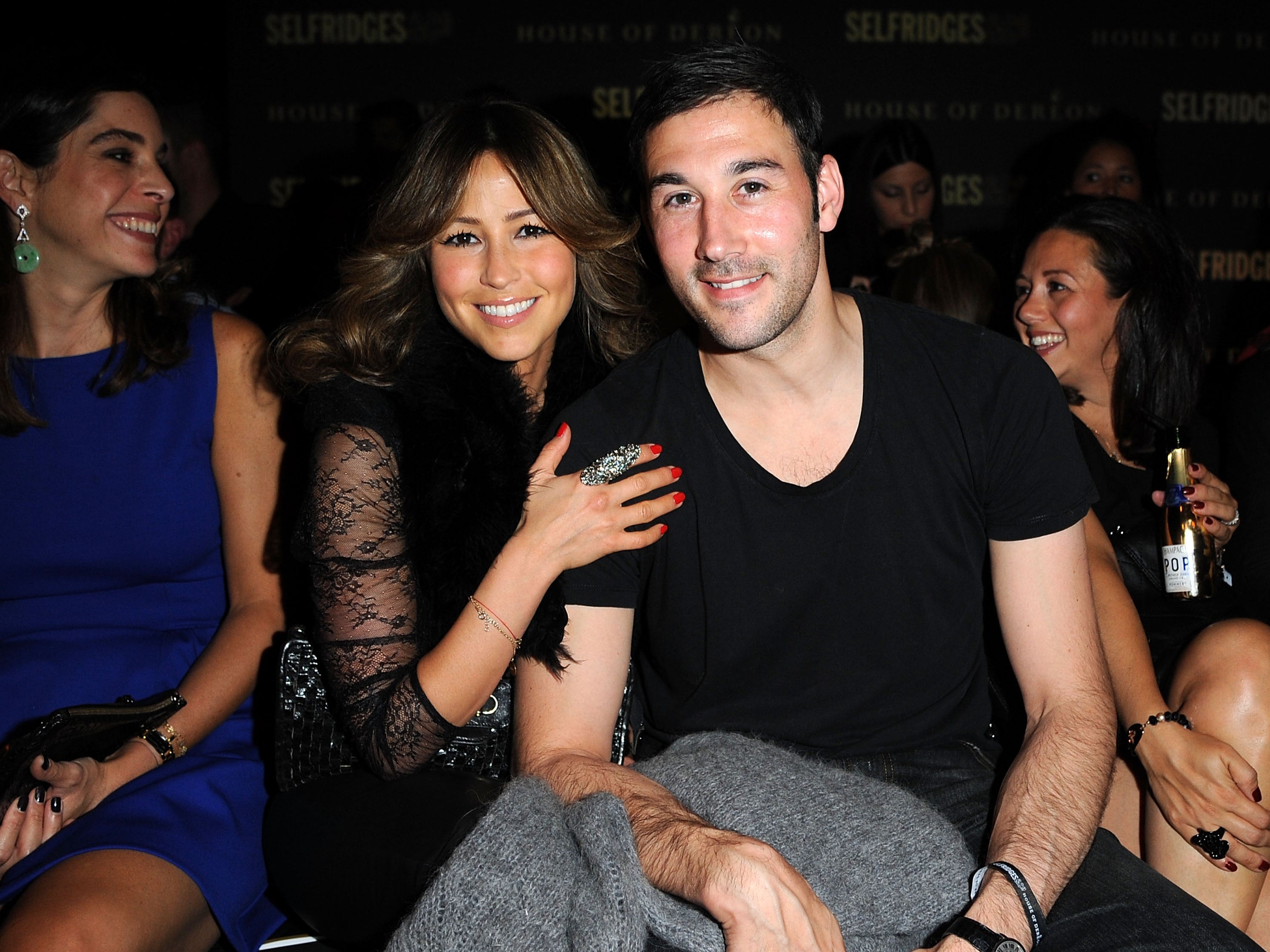Rachel Stevens and Husband Alex Bourne at The Launch Of House Of Dereon By Beyonce And Tina Knowles at Selfridges on September 17, 2011