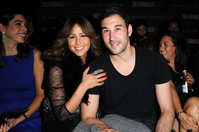 <p>Rachel Stevens and Husband Alex Bourne  at The Launch Of House Of Dereon By Beyonce And Tina Knowles at Selfridges on September 17, 2011</p>