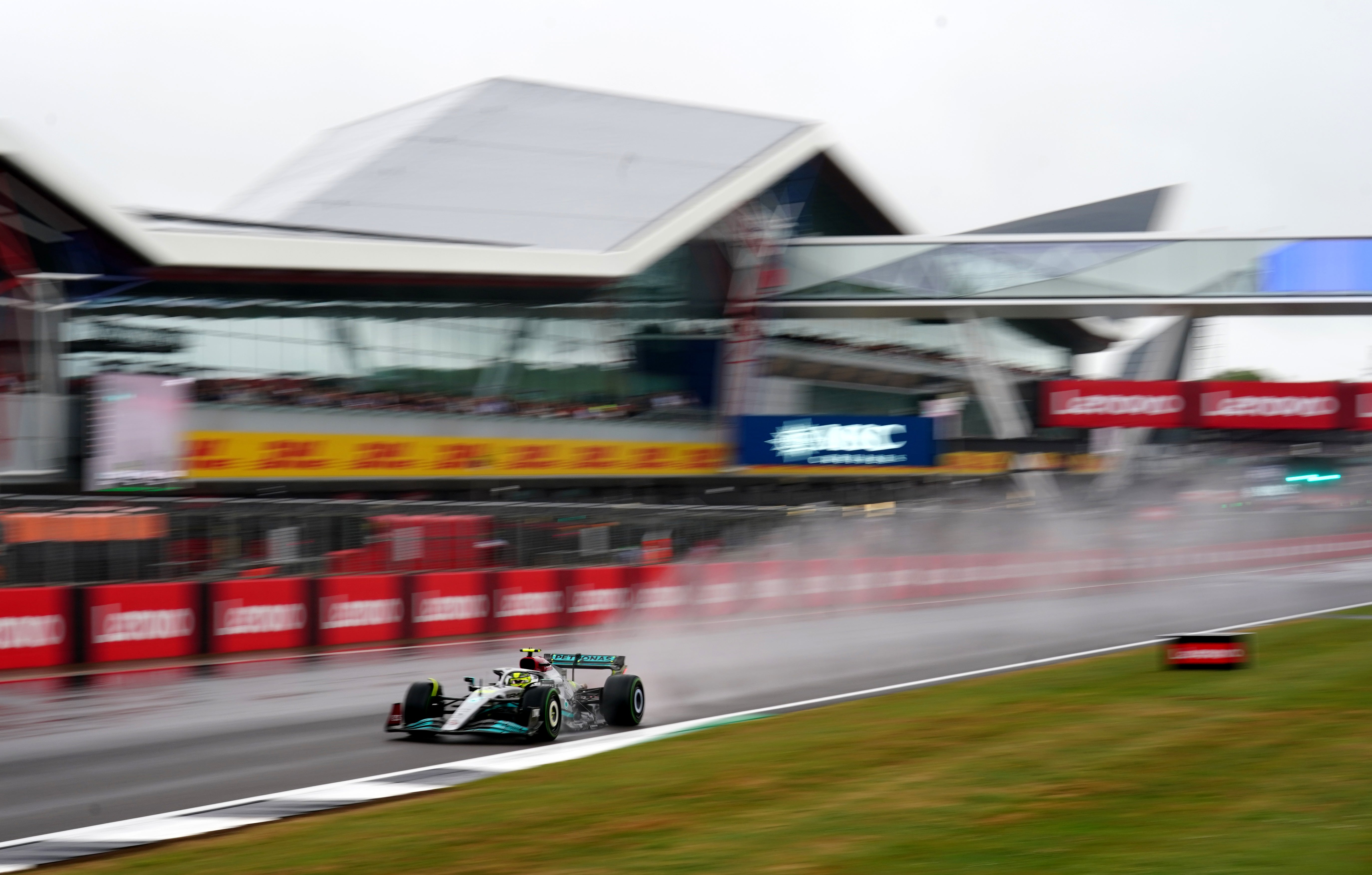 Lewis Hamilton qualified fifth (David Davies/PA)