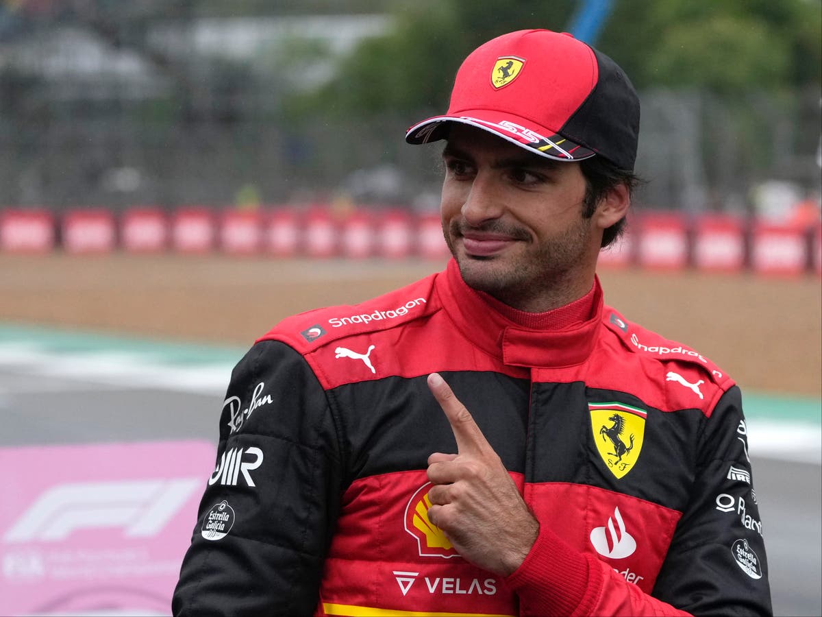 F1 qualifying results Carlos Sainz takes first career pole position for  British Grand Prix  The Independent
