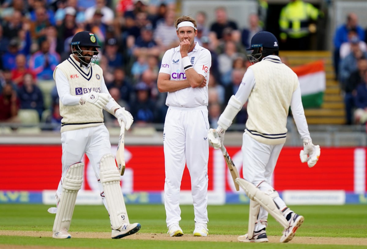 Stuart Broad delivers costliest Test innings as India take control at Edgbaston