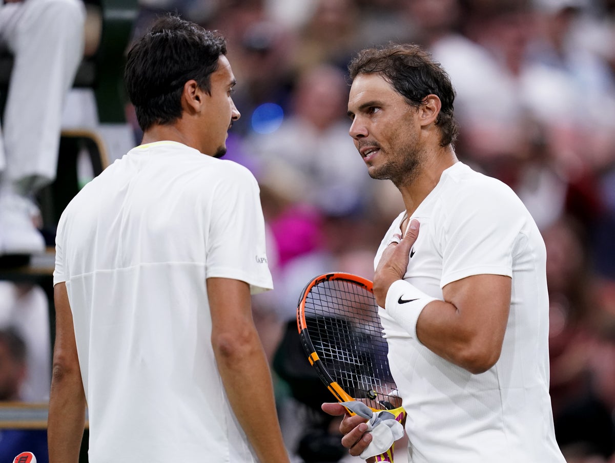 Rafael Nadal apologises to Lorenzo Sonego after heated exchange on Centre Court