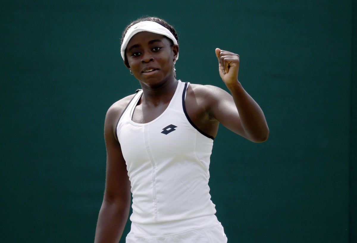 Angella Okutoyi: From a Nairobi orphanage to the first round of Wimbledon