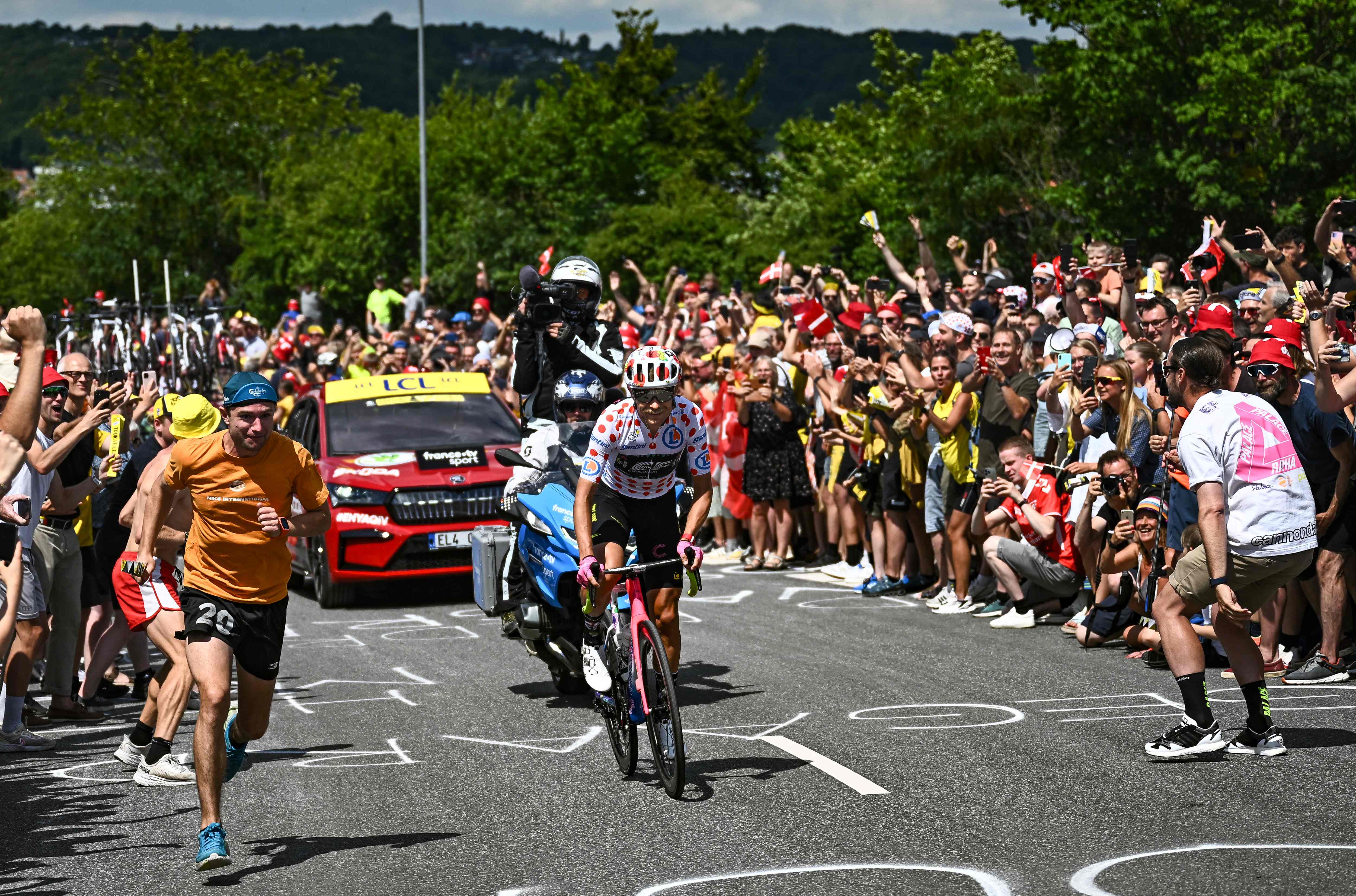 EF Education-Easypost team's Danish rider Magnus Cort Nielsen