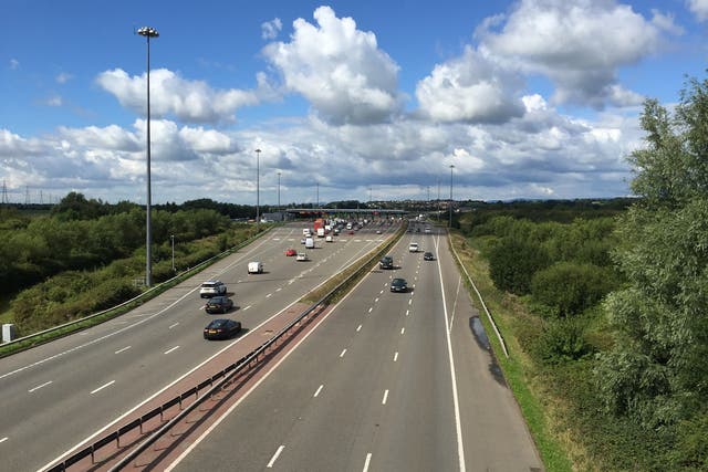 Traffic is expected to be disrupted on the M4 amid protests over fuel duty (Benjamin Wright/PA)
