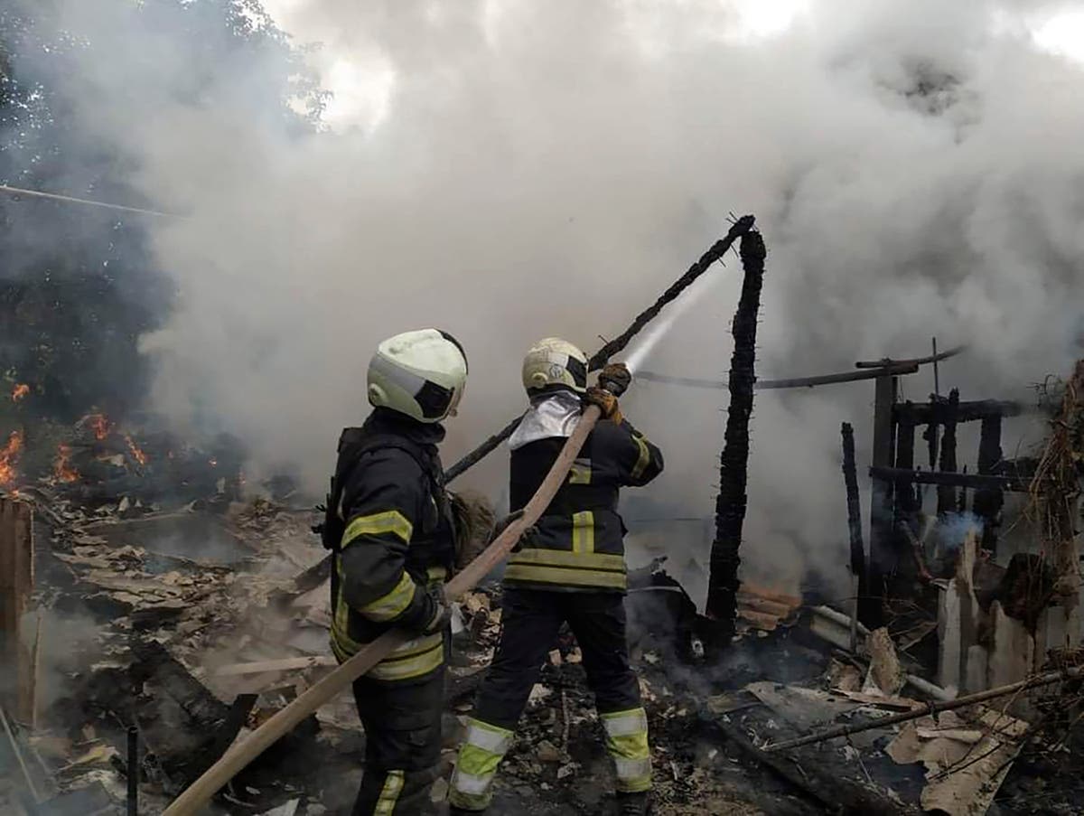 Russia claims to have captured Luhansk region as six killed in attack on Slovyansk