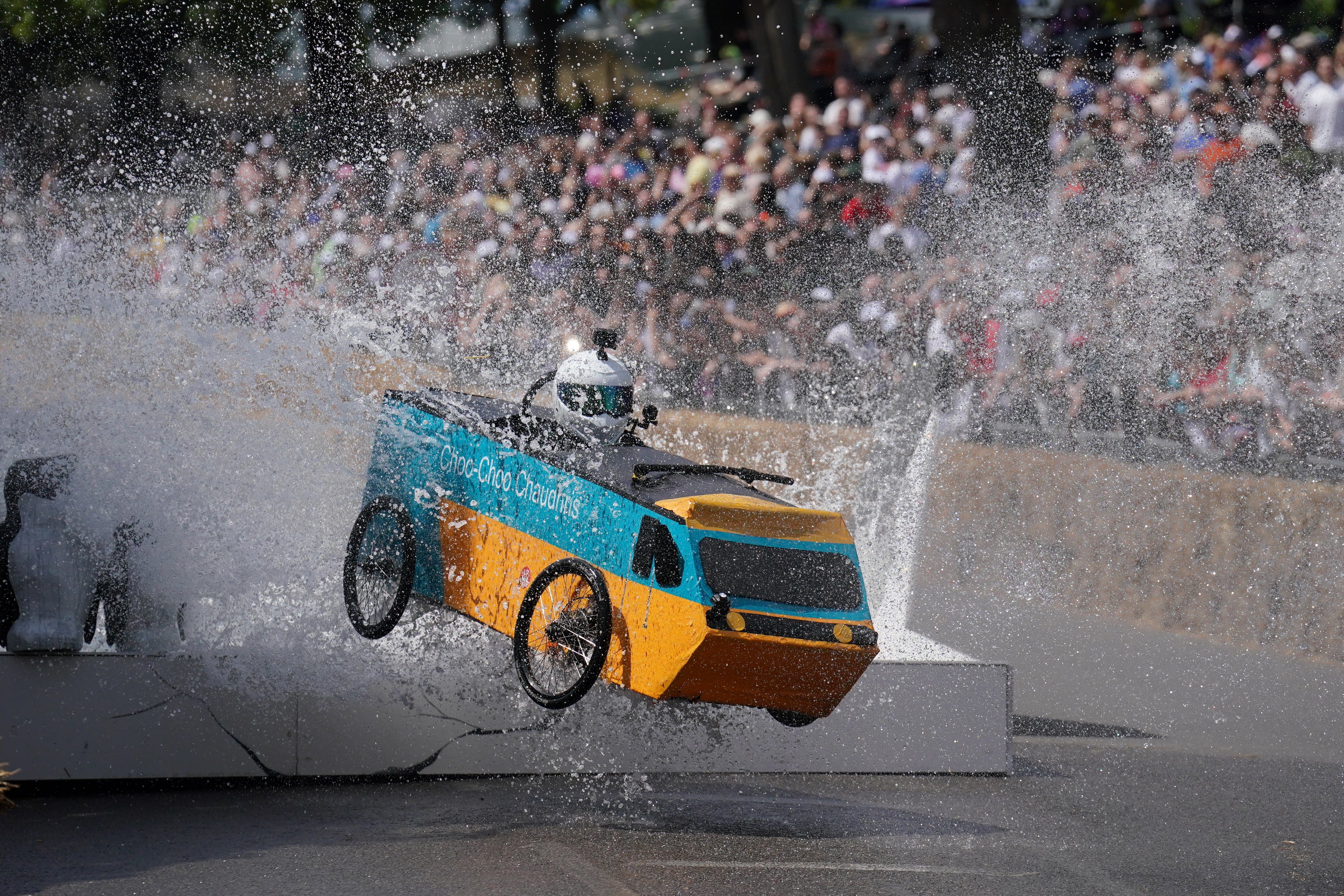 Wacky racers descend on Alexandra Palace for soapbox challenge The Independent pic image