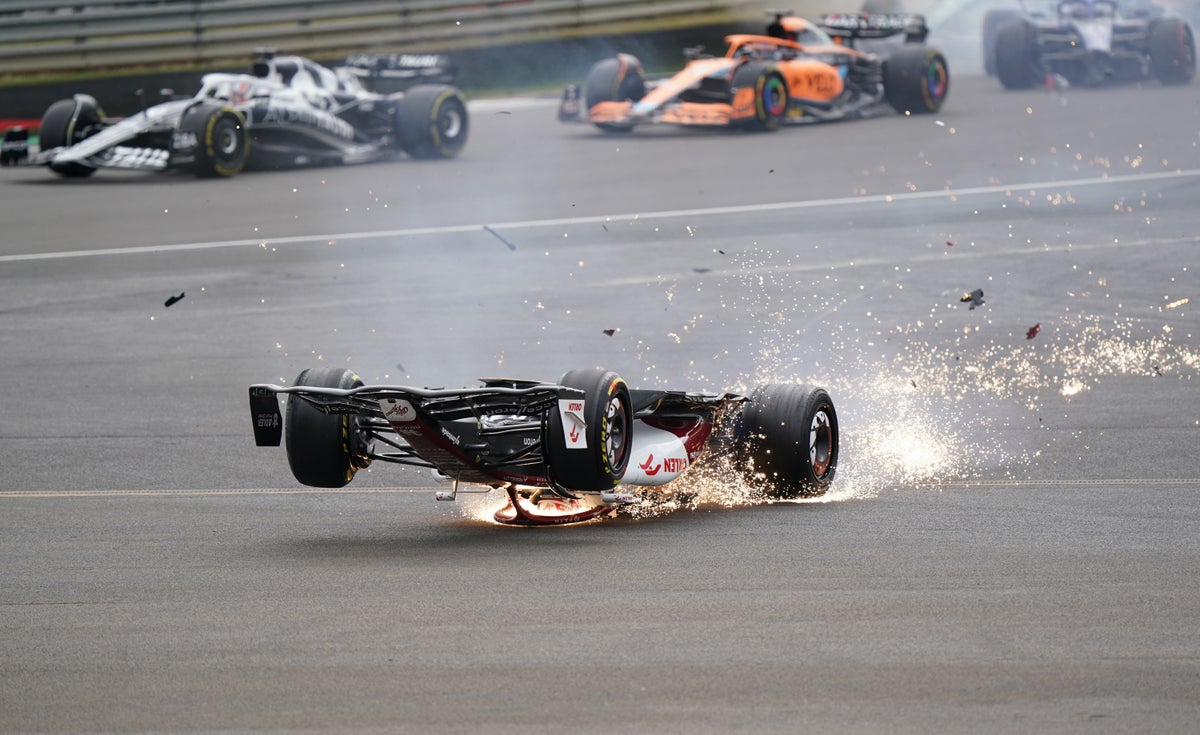 Zhou Guanyu: Alfa Romeo driver survives ‘horrific’ Silverstone crash