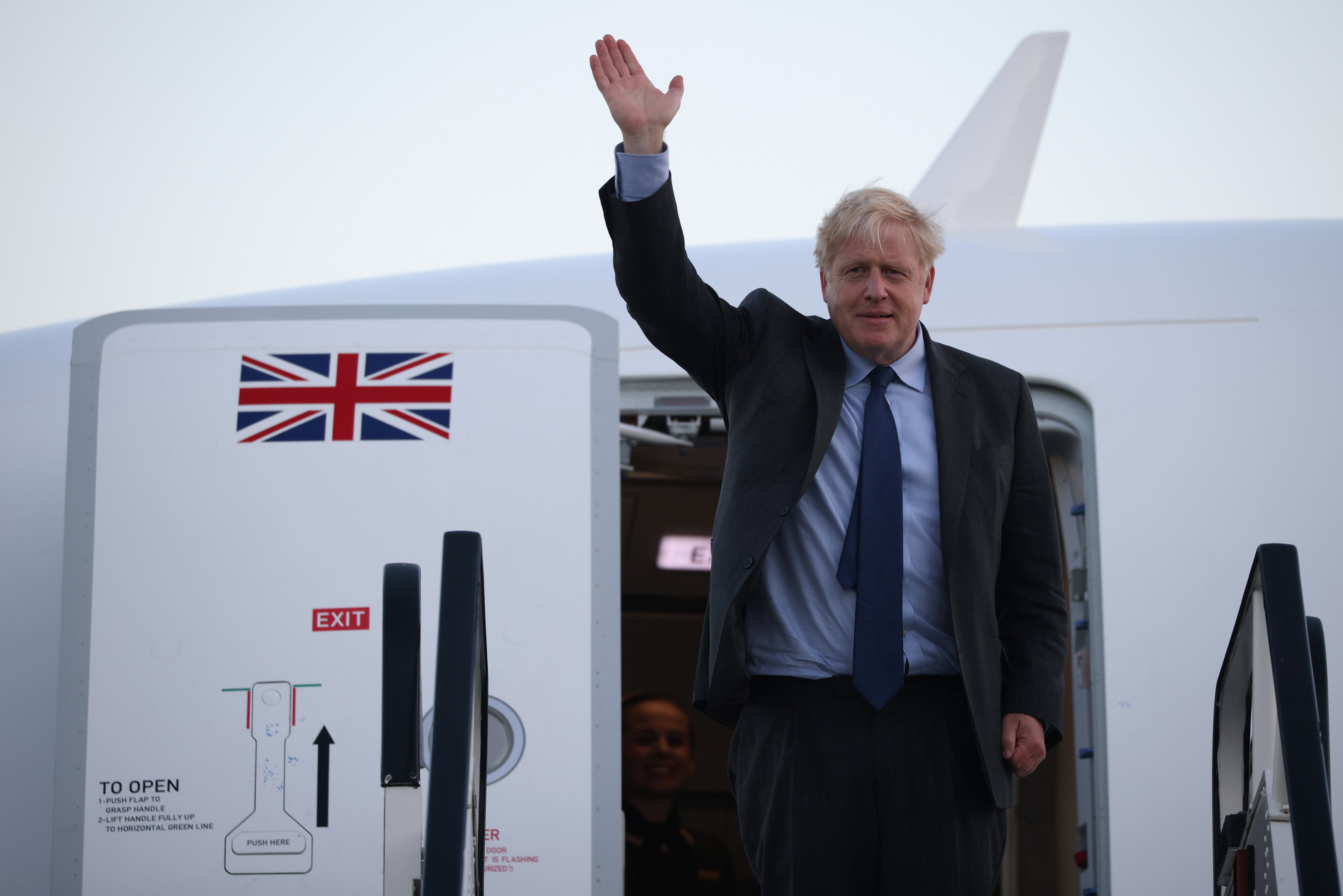 Boris Johnson has come under fire once again for use of a private plane for a short journey