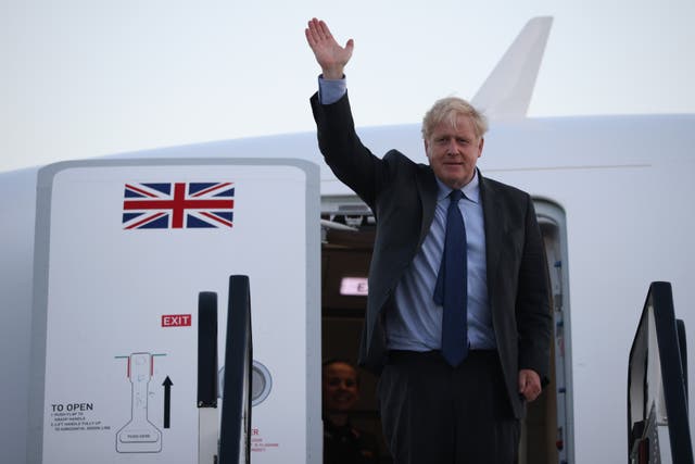 <p>Boris Johnson has come under fire once again for use of a private plane for a short journey  </p>