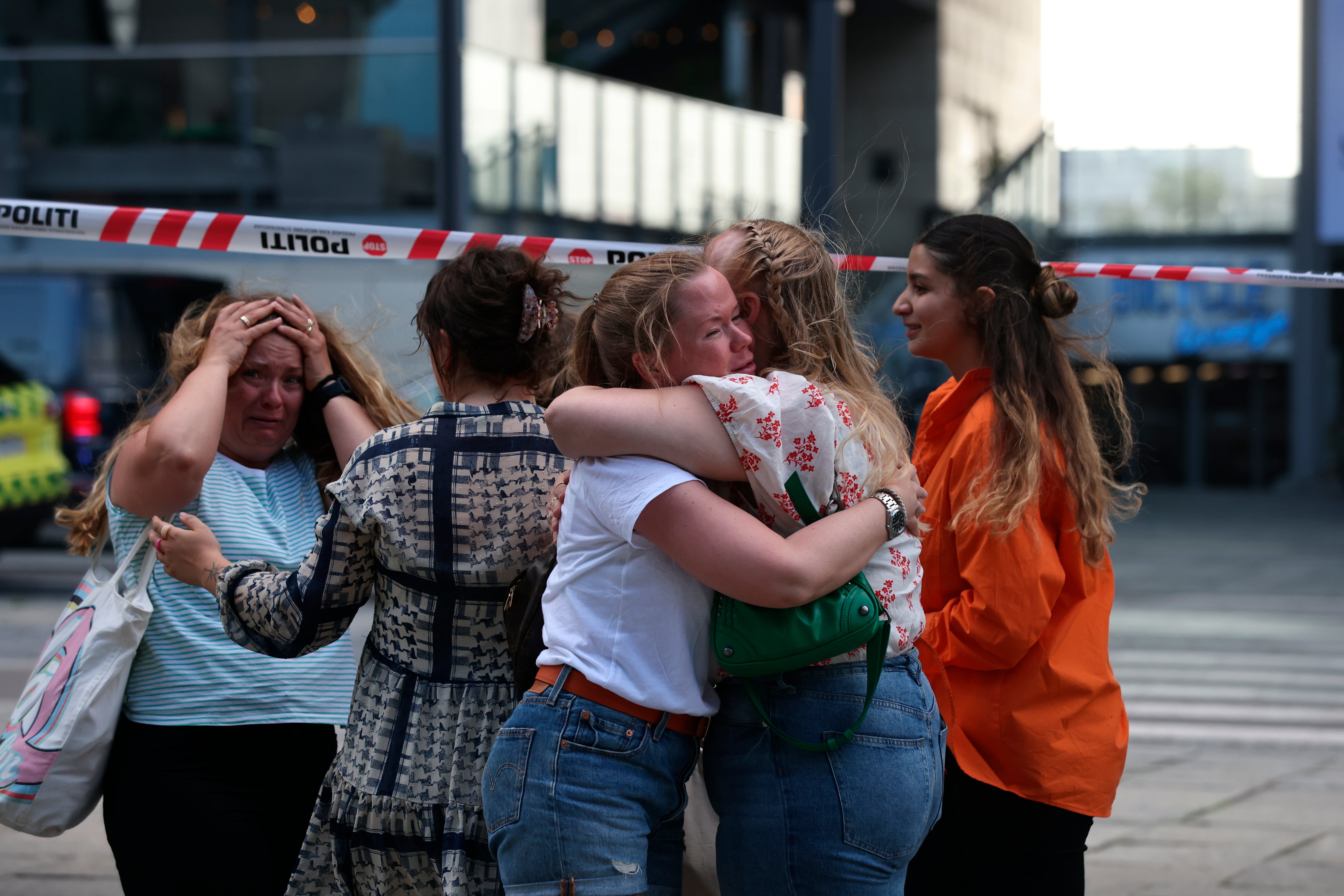 Witnesses have spoken of ‘pure terror’ after a fatal shooting at a Danish shopping centre