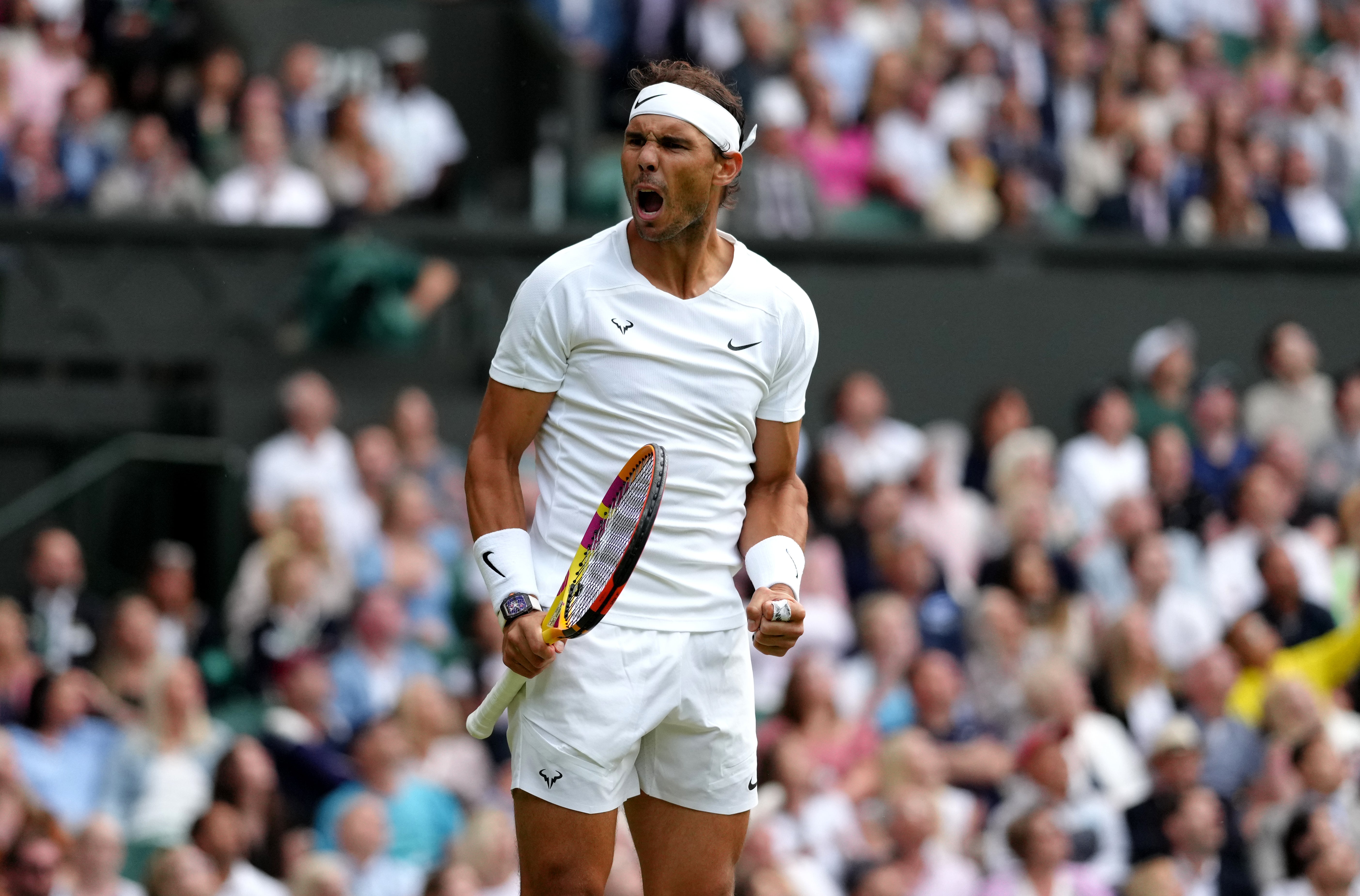What time is Rafael Nadal playing at Wimbledon today? The Independent