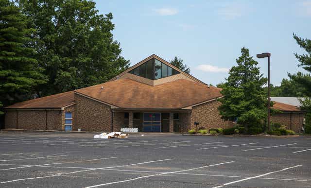 <p>The Lankford Funeral Home and Family Center in Jeffersonville, Indiana, where decomposing bodies were found</p>