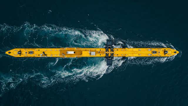 Orbital Marine Power has reached a ‘significant milestone’ after securing £8 million of funding (Orbital Marine Power/PA)