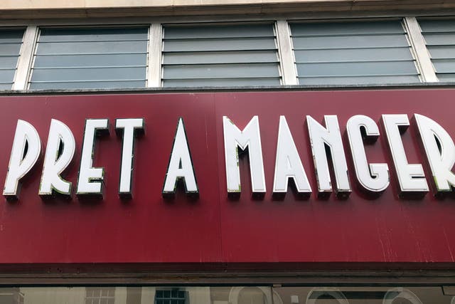 Sandwich and coffee chain Pret a Manger has said it returned to profitability in March after suffering another year of hefty losses in 2021 amid lockdowns and Covid restrictions (Steve Parsons/PA)