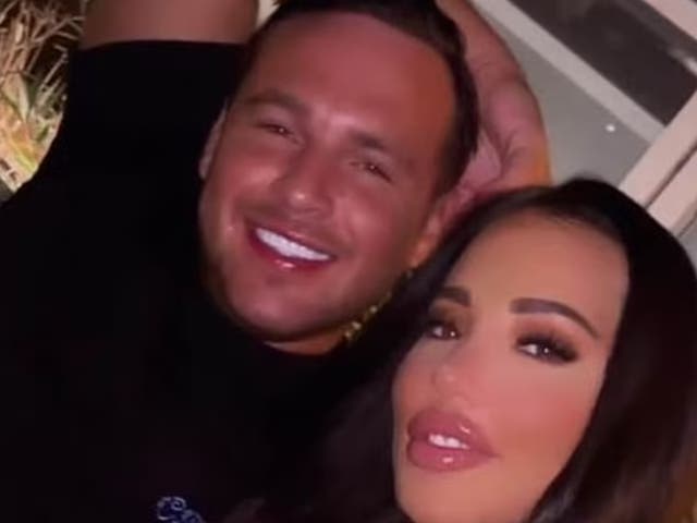 <p>Jake McLean and Yazmin Oukhellou were in an on-off relationship</p>