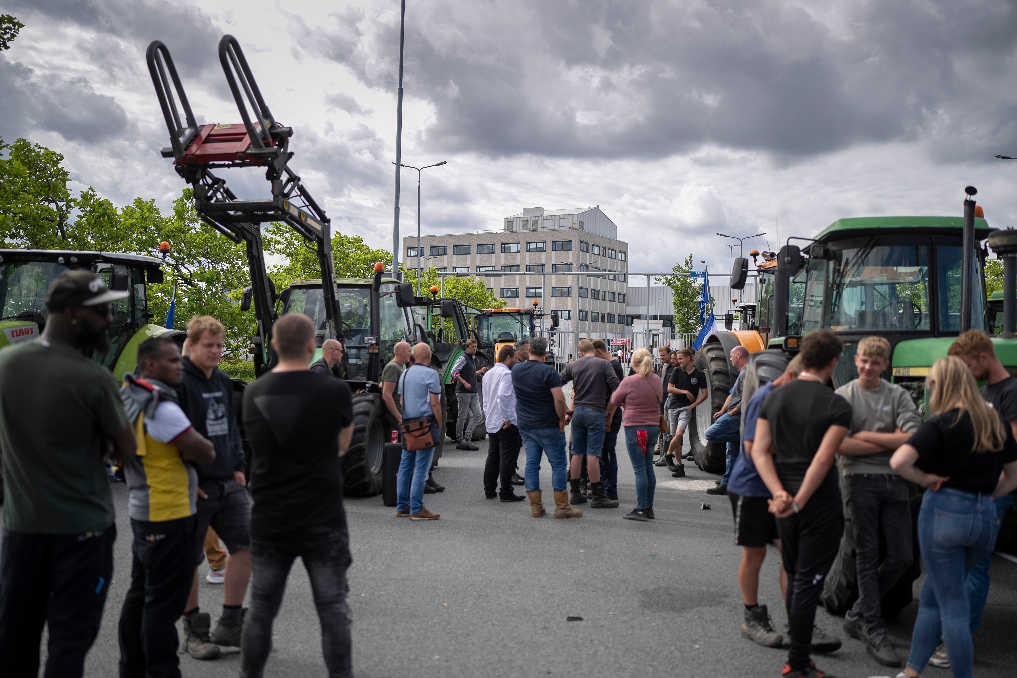 Netherlands Farmers Protests