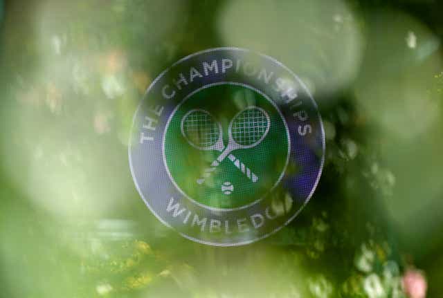 Players from Russia and Belarus are absent from Wimbledon (Zac Goodwin/PA)