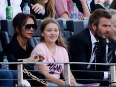 Harper Beckham thinks mum Victoria’s miniskirts from Spice Girls days were ‘unacceptable’ 