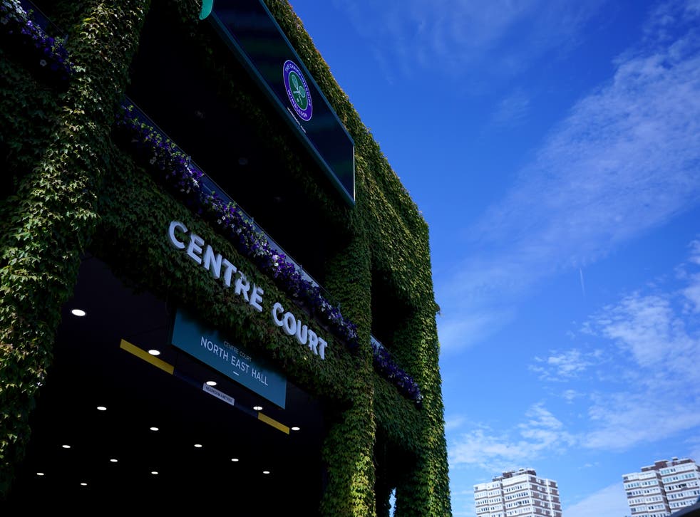 Wimbledon organisers have confirmed they have appealed against a fine (Zac Goodwin/PA)