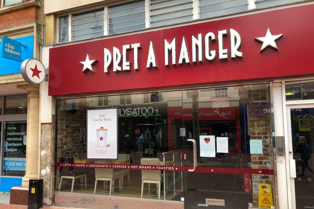 The boss of Pret a Manger has called on the unions and train companies to agree a deal to avoid further rail strikes after he said the sandwich and coffee chain suffered a ‘huge’ hit to trade (Steve Parsons/PA)