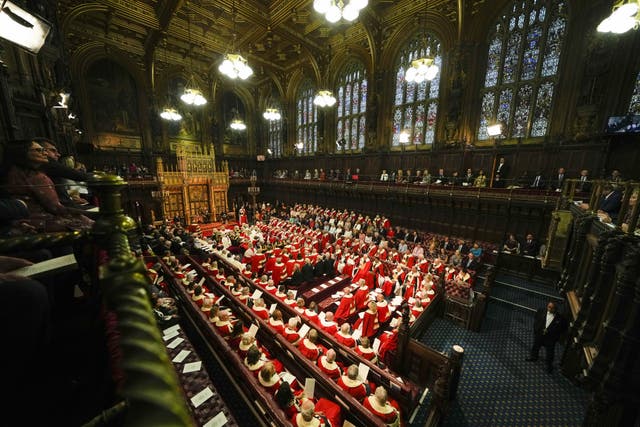 Scottish Labour’s plans would replace the House of Lords (Alastair Grant/PA)
