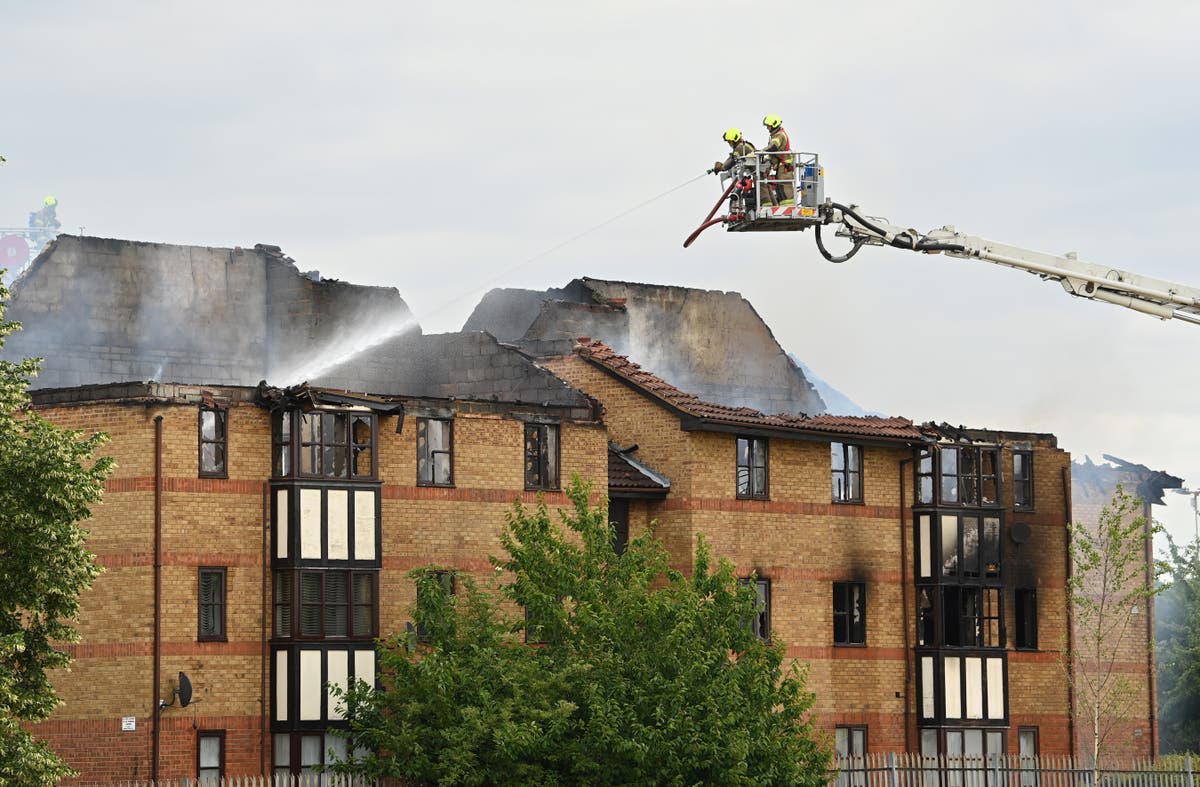 Three injured in ‘huge’ gas explosion at block of flats