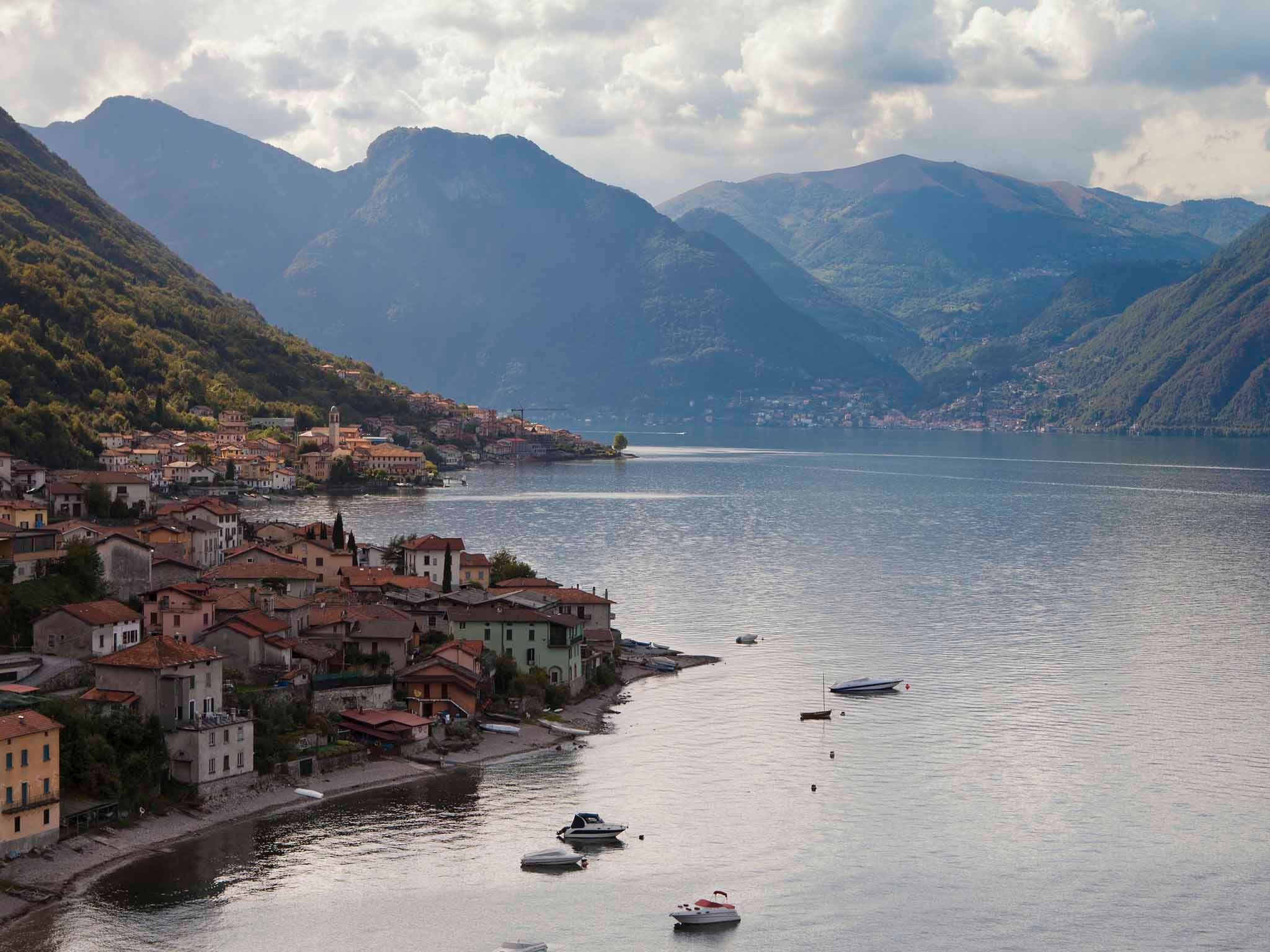 Gerard Christopher Turner was staying with his family in Lezzono, Lake Como, near the Alps in northern Italy