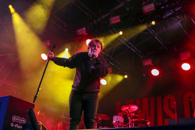 Lewis Capaldi will close the Trnsmt festival on Sunday in Glasgow (Steve Parsons/PA)